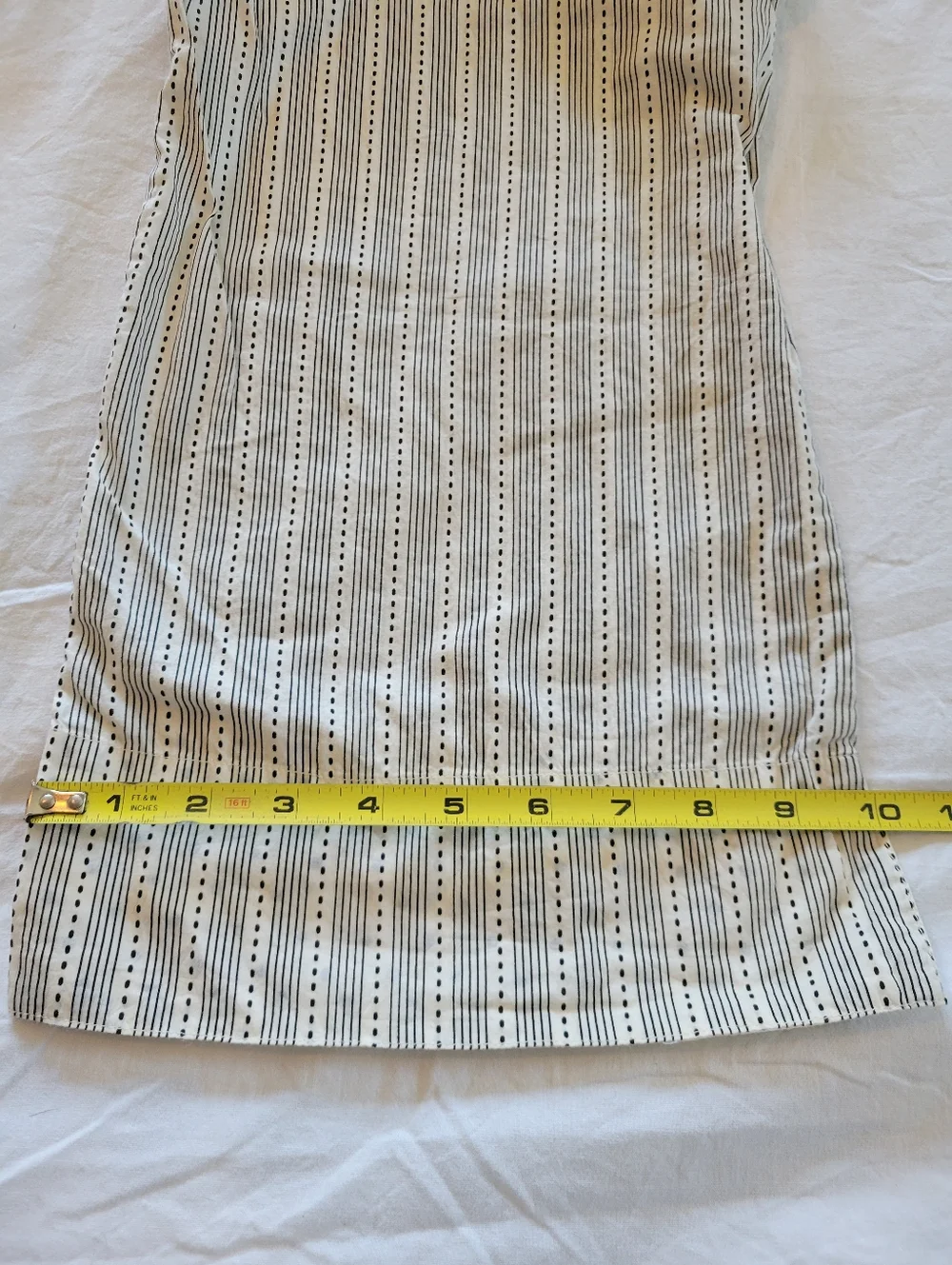 P.J. Salvage Cream & Black Striped Wide Leg Lounge Pants Size L 100% cotton - Picture 11 of 15